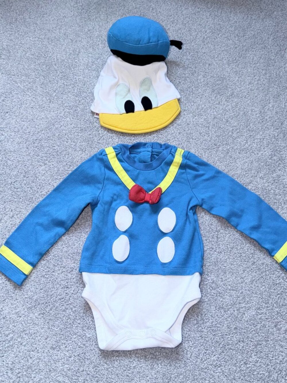 Disney Toddler Donald Duck Costume Size 18-24m